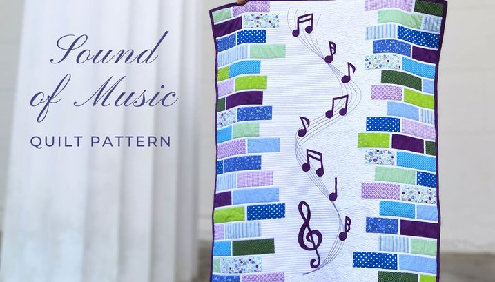 Sound of Music quilt blog post cover